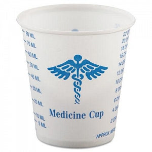 Essendant Paper Graduated Medicine Cups - Paper Medicine Cup, 3 oz. - SCCR3