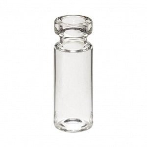 Qorpak Crimp Neck Standard Opening Chromatography Vial - Bulk Clear Borosiliciate Glass Vial with 11 mm Large Crimp Neck, 2 mL - 235272