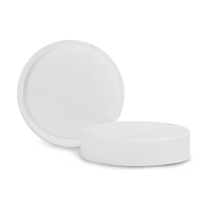 Qorpak ValuLine F217 & PTFE Lined Polypropylene Caps - CAP, RIBBED, WHITE, 45-400, PTFE LINED - 239084