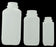 Qorpak Natural HDPE Square Bottles - BOTTLE, HDPE SQUARE, DIN45 NECK, NAT, 250ML - 241565