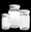 Qorpak ValuLine Clear Standard Wide Bottles with PP F217/PTFE Lined Cap - BOTTLE, STD WM, PE FOAM CAP, CLR, 8OZ - 242598