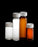 Qorpak ValuLine Borosilicate Glass Vials with PPE F217 and PTFE Cap - VIAL, SAMPLE, PTFE LINED CAP, AMB, 5DRAM - 242632