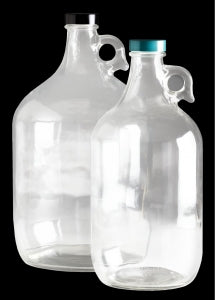 Qorpak Clear Glass Jugs - JUG, 38-400 NECK, CLR, 64OZ - GLA-00837