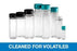 Qorpak Clear Cleaned for Volatiles Vials - VIAL, SMPL, PTFE / SIL SPTA CP, CLR, 10DRAM, V3 - GLC-01029