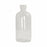 Qorpak Clear Boston RND BTLS W/PP Hole Cap / PTFE / Silicone Septa - BOTTLE, BOSTON RND, F1410 CAP, CLR, 16OZ - GLC-06414