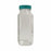 Qorpak CLR French Square BTLS W/Thermoset F217/PTFE Lined Cap - BOTTLE, FRENCH SQUARE, PTFE CAP, CLR, 0.5OZ - GLC-06839