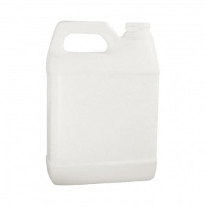 Qorpak White HDPE F-Style Jug - HDPE White F-Style Jug, 38-400 Neck, 128 oz. - PLA-03244