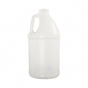 Qorpak Fluorinated Jugs - JUG, HDPE, 38-400 NCK, NAT, 64OZ, FLUORINATED - PLA-03272