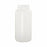 Qorpak Natural HDPE Wide Mouth Round Bottles No Cap - BOTTLE, HDPE WM RND, 63-400 NECK, NAT, 32OZ - PLA-03309