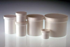 Qorpak White Polypropylene Jars No Caps - Polypropylene Jar with 58-400 Neck Finish, White, 4 oz. - PLA-06007