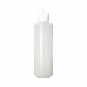 Qorpak Flip Top Dispensing Bottle - Narrow-Mouth, Flip-Top Dispensing Bottle, Natural Color, Unlined Cap, 2 oz. - PLC-03387