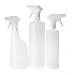 Qorpak Trigger Sprayers and Bottles - BTL, HDPE TRG SPRAYER, F217 CP, NAT, 16OZ - PLC-03431