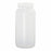 Qorpak NAT HDPE Wide RND Bottles with PP SturdeeSeal PE Foam Cap - BOTTLE, HDPE WM RND, PE FOAM CAP, NAT, 30ML - PLC-03555