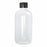 Qorpak Natural LDPE Boston Round BTLS W/Phenolic PolyCone Cap - BOTTLE, LDPE BOSTON RND, CONE CAP, NAT, 1OZ - PLC-03655