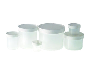 Qorpak Natural Polypropylene Jars with Metal Pulp / PE Cap - JAR, PP, PPE LINED CAP, NAT, 2OZ - PLC-03694