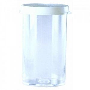 Qorpak Clear Polystyrene Snap Cap Vials - 29 X 50MM 7 DRAM (26ML) CLEAR PS - PLC-03732