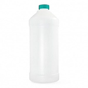 Qorpak Natural Nylon / PE Modern Round Bottles - BTL, NYLON / PE MODERN RND, PTFE CP, NAT, 16OZ - PLC-03741