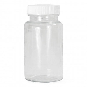 Qorpak Clear PET Packer Bottles with PP SturdeeSeal PE Foam Cap - BOTTLE, PET PACKER, PE FOAM CAP, CLR, 60ML - PLC-06589