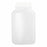 Qorpak Natural HDPE Wide Mouth Oblong Bottles W/PP Unlined Cap - BOTTLE, HDPE WM OBL, UNLINED CP, NAT, 60ML - PLC-09352