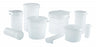 Qorpak PP Hinged Custody Vials - Sterile Hinged Polypropylene Vial, Custody String, Natural, 4 oz. - PLC-09774