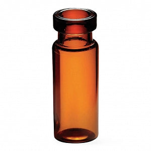 Qorpak Amber Large Opening Crimp Top Vials - VIAL, CHRM CRMP, LRG, 11MM, AMB GRD SPT, 2ML - VG21132-222