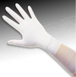 QRP Gloves Class 100 (ISO 5) Qualatrile XC Nitrile Gloves - GLOVE, NITRILE, WHITE, 12", SMALL - Q125S