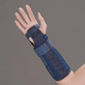 Deroyal Wrist Splits - Universal Wrist / Forearm Splint, Right or Left, 8", One Size Fits Most - 1000275