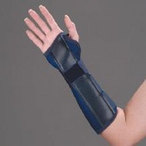 DeRoyal Canvas Wrist / Forearm Splints - SPLINT, WRIST, FOREARM, CANVAS, BLUE, RIGHT - 1010025