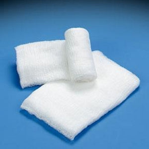 DeRoyal Fluftex Gauze Rolls & Sponges - Fluftex Gauze Sponge Burn Dressing, 12-Ply, 4" x 8" - 10-1020