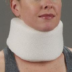 DeRoyal Soft Foam Cervical Collars - Soft Foam Cervical Collar, with Cover, Size L - 1018-04