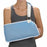 DeRoyal Canvas / Foam Arm Slings - Blue Canvas Arm Sling with Foam Strap, Size M - 104A10