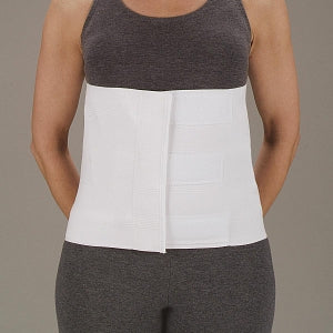 DeRoyal Universal Abdominal Binders - Universal Abdominal Binder, Adjustable, Solid Panel, 10", 27" - 48" - 13640000