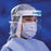 DeRoyal FaceShieldZ Facial Protection Products - Vented Full Face Mask, Elastic Strap - 23-002