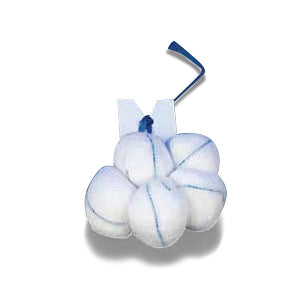 DeRoyal Tonsil Sponges - Tonsil Sponge, Double-Strung, Size M, 5/Pack - 30-041