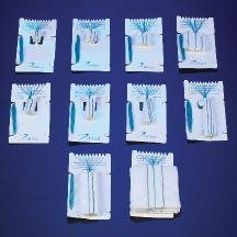 DeRoyal Sterile Neuro Sponges - Neuro Sponge, Sterile, 1/2" x 1-1/2" Patties - 30-056