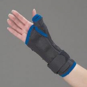 DeRoyal Wrist / Thumb Splints - Premium Thumb and Wrist Splint, Adjustable, Left, Size L - 350LL