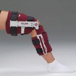 DeRoyal Pro-Glide Knee Splints - Pro-Glide ROM Knee Splint, Size D, 21.5"-27" Thigh Circumference and 16.5"-20" Calf Circumference - 4105D