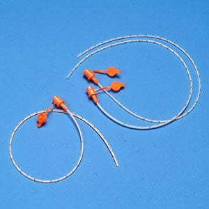 DeRoyal Polyurethane Enteral Feeding Tube - Enteral Feeding Tube, 5 Fr x 36", Neonatal, Orange - 54-3650R