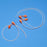 DeRoyal Polyurethane Enteral Feeding Tube - Enteral Feeding Tube, 5 Fr x 36", Neonatal, Orange - 54-3650R