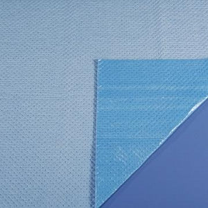 DeRoyal Blue Absorbent Mats - Absorbent Mat, 46" x 72", Blue, Size M - 71-4305