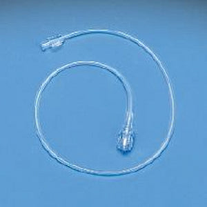 DeRoyal Braided HP Injector Lines 1200 PSI - Braided HP Injector Line, 1, 200 PSI, 20" Female Luer Lock to Male Rotator - 77-530149