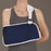 DeRoyal Specialty Arm Sling - Specialty Arm Sling with Pad, Canvas, Navy, Size L - 8004-05