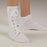 DeRoyal Canvas Lace-Up Ankle Braces - Canvas Ankle Splint with Laces, Size S - 8761-01