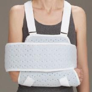 DeRoyal Shoulder Slings with Swathe - Immobilizer, Sling and Swathe, Cutaway, Adjustable - 9006-00