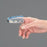 DeRoyal Fold Over Finger Splints - Fold Over Finger Splint with Foam, Silver, Size S - 9111-01