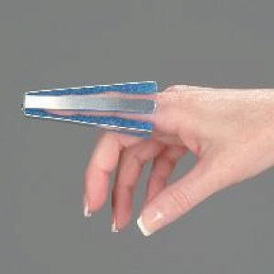 DeRoyal Four Prong Finger Splints - 4-Prong Aluminum Finger Splint, No Foam, Size S, 2" - 9112-04