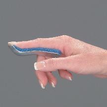 Aluminum Gutter Finger Splint with Foam