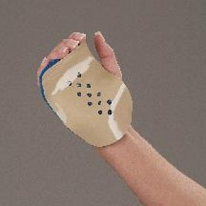 DeRoyal Short Metacarpal Splints - Short Metacarpal Splint with Foam, Youth, Right - 9134-01