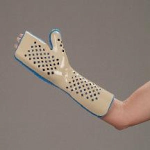 DeRoyal Full Hand Splints - Aluminum Full-Hand Splint with Foam, Child, Right - 9151-01