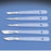 Swann Morton Disposable Stainless Scalpels - Scalpels, Stainless Steel, Sterile, Disposable, #10 - D6501